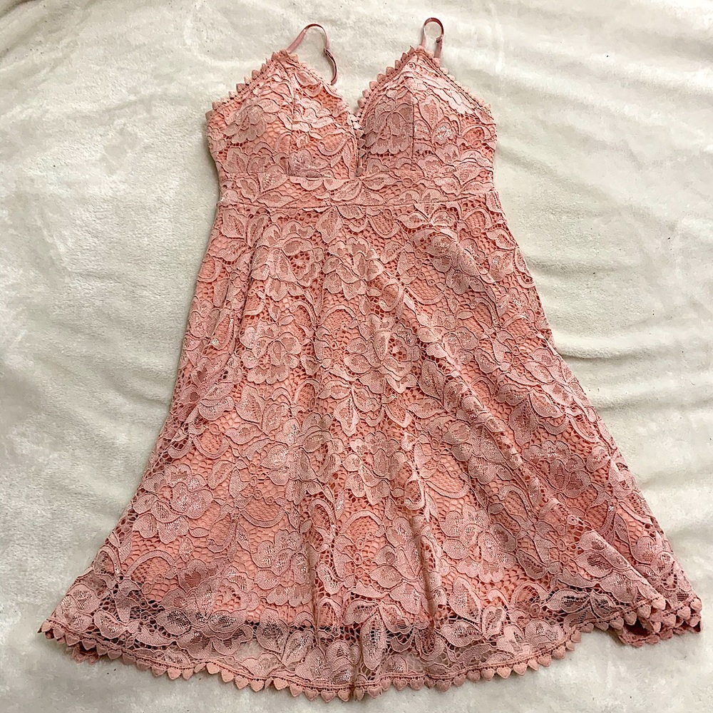 ✨SOLD✨ Streetwear Society Lace Skater Dress Small